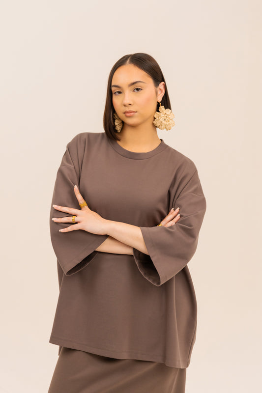 Le T-Shirt Dune Manches 3/4